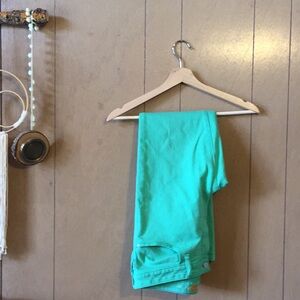 Anthropologie cropped colored jeans